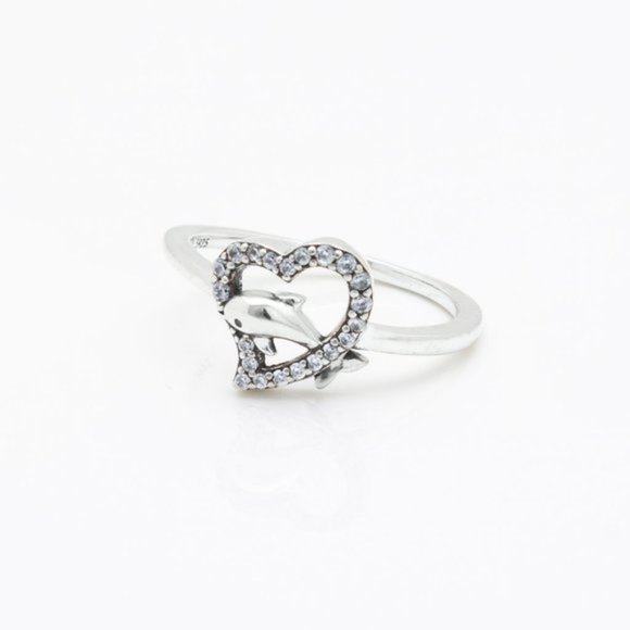 Dolphin Sterling Silver Ring - Picture 2 of 2